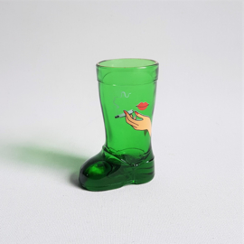 sigaretten laarsje glas cigarettes boot 1970s