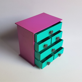 opbergsysteem ladenkast small desktop organizer caddy with drawers 1980s
