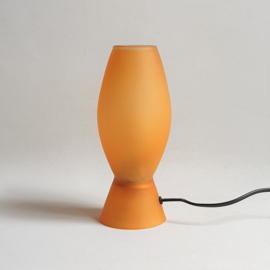 tafellamp glas desk lamp vandeheg glass 1990s