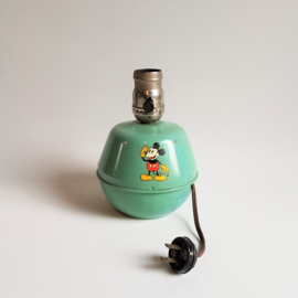 mickey mouse rat face lampenvoet lamp base 1930s