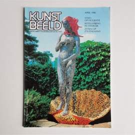 art  keith haring kunst beeld magazine april 1986