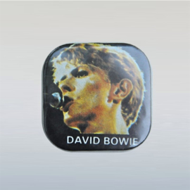 bowie, david button pin 1980s