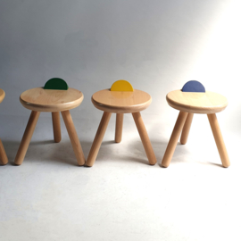 kruk kinderkruk 4x children's stools 1990s