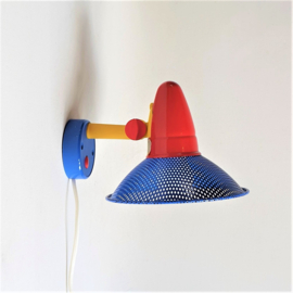 wandlamp primaire kleuren wall lamp 1980s