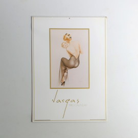 vargas pin-up kalender calendar complete big size 1980