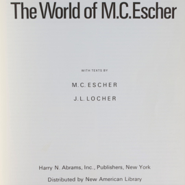 art m.c.escher the world of boek book 1971