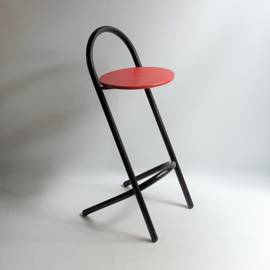 kruk hoge maat modern bar stool 1980s