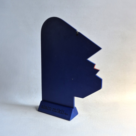 alain mikli brillen standaard eyewear display stand starck blue 1980s