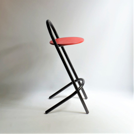 kruk hoge maat modern bar stool 1980s