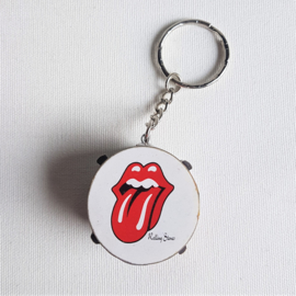 rolling stones, the sleutelhanger keychain drum 1990s