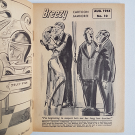 betty page breezy pin-up magazine 1955