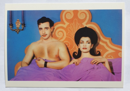 pierre et gilles patrick et ruth "la panne" ansichtkaart art postcard 1983