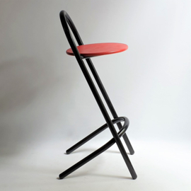 kruk hoge maat modern bar stool 1980s