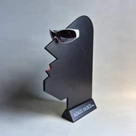 alain mikli brillen standaard eyewear display stand starck black 1980s