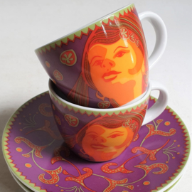 kop en schotel set my little darling pair of expresso cup & saucer Debora Jedwab ritzenhoff 2002