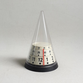 klok  cone shape clock west-germany berendsohn 1970s / 1980s