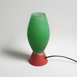 tafellamp glas desk lamp vandeheg glass 1990s