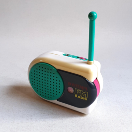 radio walkman bontempi audio personal radio in box 1980s