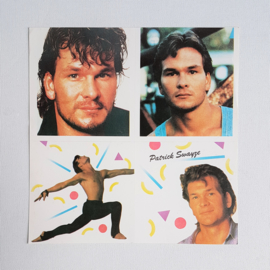 dirty dancing patrick swayze stickers 1980s