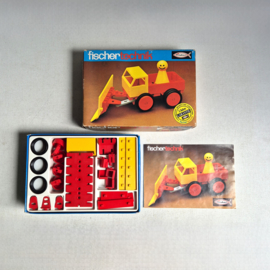 fischer technik "sneeuwploeg" snow plough in box 1970s