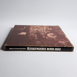 naslagboek keukengerei rond 1900 brigitte ten kate boek book 1980