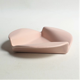 asbak ashtray flora keramiek jeroen bechtold memphis design style pink 1980s