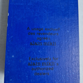 alain mikli brillen standaard eyewear display stand starck blue 1980s