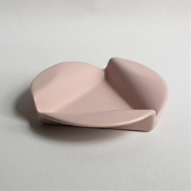 asbak ashtray flora keramiek jeroen bechtold memphis design style pink 1980s