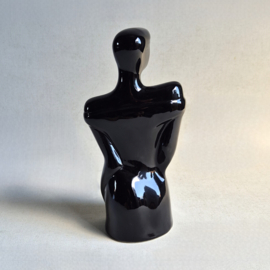 beeld figurine lindsey b. style lady buste black 1980s