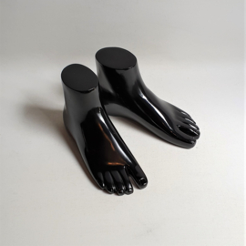 voeten etalage decoratie decoration black feet gaetano pesce style 1980s / 1990s