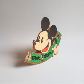 mickey mouse rat face feesthoed papier paper hat 1930s