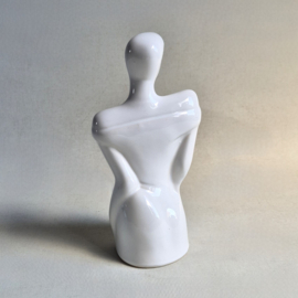 beeld figurine lindsey b. style lady buste white 1980s