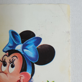 minnie mouse postkaart gelopen postcard used 1965