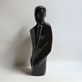 beeld figurine lindsey b. style gentleman buste 1980s