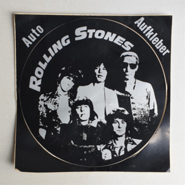 rolling stones, the big size sticker 1970s
