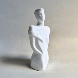 beeld figurine lindsey b. style lady buste white 1980s