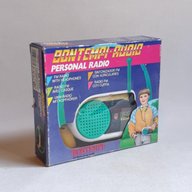 radio walkman bontempi audio personal radio in box 1980s