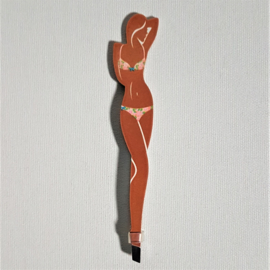 pincet tweezers bikini pin-up 1980s / 1990s