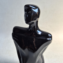 beeld figurine lindsey b. style lady buste black 1980s