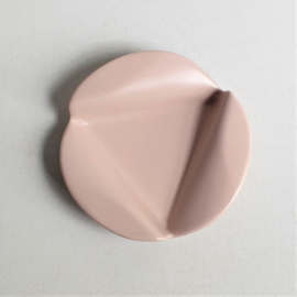 asbak ashtray flora keramiek jeroen bechtold memphis design style pink 1980s