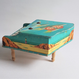 space speelgoed children's piano 1950s