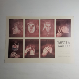 warhol, andy print poster "what's a warhol" playboy 1969 USA 1990