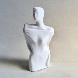 beeld figurine lindsey b. style lady buste white 1980s