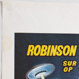 robinson crusoe on mars SF film movie poster belgium 1964