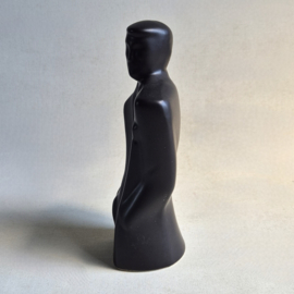 beeld figurine lindsey b. style gentleman buste black 1980s