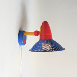 wandlamp primaire kleuren wall lamp 1980s