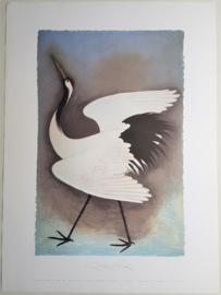 sato, pater zeefdruk poster litho bird USA 1993