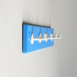 keukendoeken rekje towel keys rack VEB 1960s / 1970s