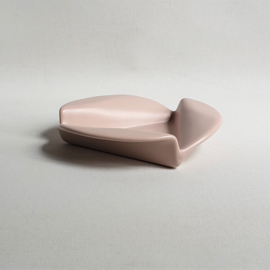 asbak ashtray flora keramiek jeroen bechtold memphis design style pink 1980s