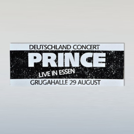prince promo toursticker ESSEN 29 augustus 1986